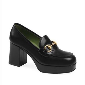 Gucci Houdan Leather Pumps